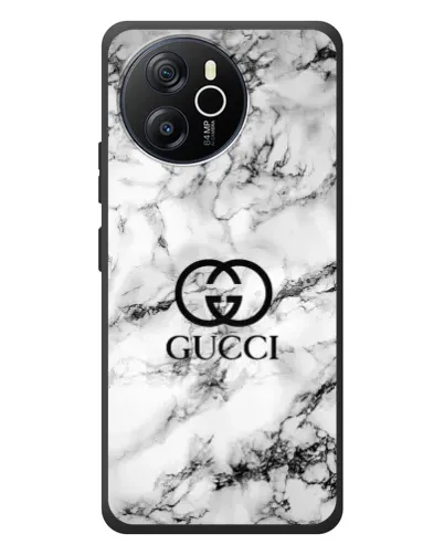 Чехол для Blackview Oscal Tiger 12 с картинкой «Gucci — мраморный шик»
