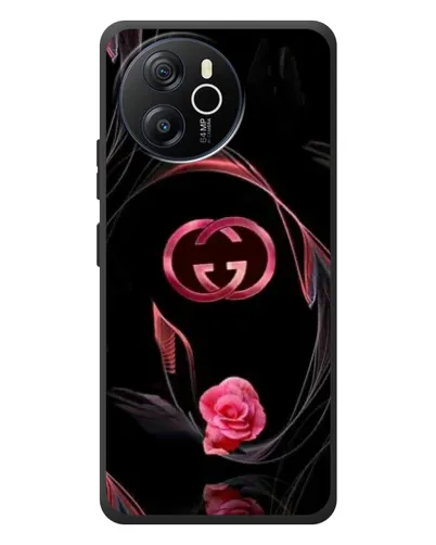 Чехол для Blackview Oscal Tiger 12 с картинкой «Gucci — неоновая роза»