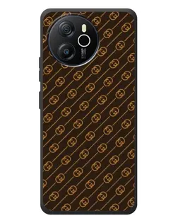 Чехол для Blackview Oscal Tiger 12 с картинкой «Gucci — золотые диагонали» Чехол для Blackview Oscal Tiger 12 с картинкой «Gucci — золотые диагонали»