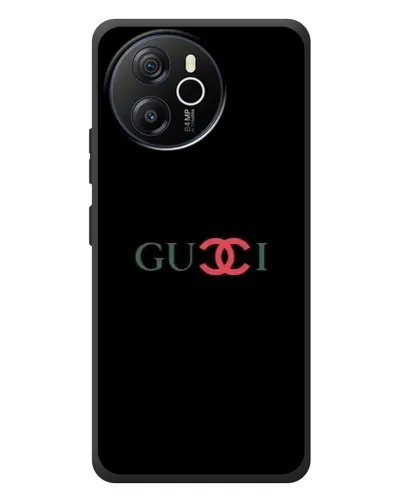 Чехол для Blackview Oscal Tiger 12 с картинкой «Gucci — красный градиент»