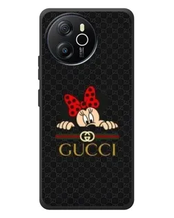 Чехол для Blackview Oscal Tiger 12 с картинкой «Минни Маус Gucci — черный» Чехол для Blackview Oscal Tiger 12 с картинкой «Минни Маус Gucci — черный»