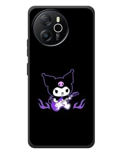 Чехол для Blackview Oscal Tiger 12 с картинкой «Электрическая Kuromi» Чехол для Blackview Oscal Tiger 12 с картинкой «Электрическая Kuromi»