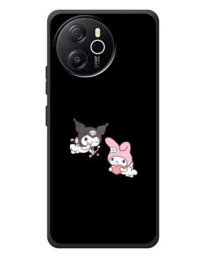 Чехол для Blackview Oscal Tiger 12 с картинкой «My Melody и Kuromi» Чехол для Blackview Oscal Tiger 12 с картинкой «My Melody и Kuromi»