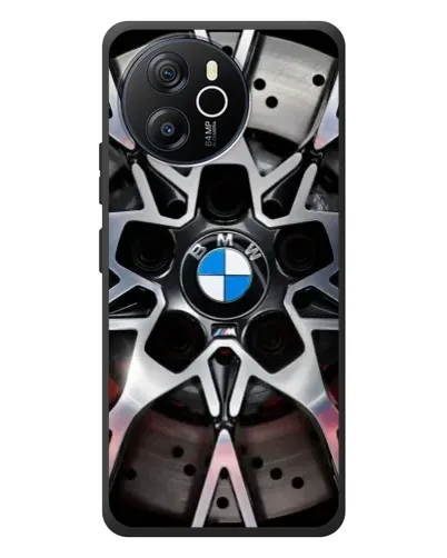 Чехол для Blackview Oscal Tiger 12 с картинкой «BMW — деталь диска»