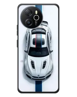 Чехол для Blackview Oscal Tiger 12 с картинкой «Вид сверху — BMW M»
