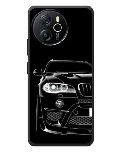 Чехол для Blackview Oscal Tiger 12 с картинкой «Темный силуэт BMW»