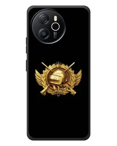 Чехол для Blackview Oscal Tiger 12 с картинкой «PUBG — оранжевый градиент»