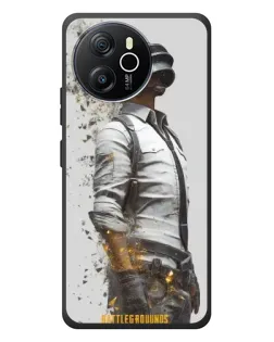 Чехол для Blackview Oscal Tiger 12 с картинкой «PUBG — боец в пыли»