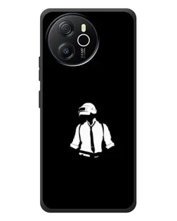 Чехол для Blackview Oscal Tiger 12 с картинкой «PUBG — белый шлем»