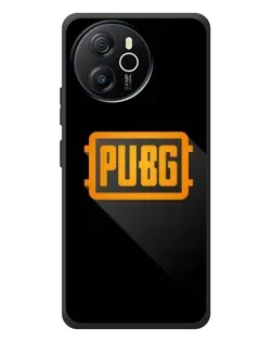 Чехол для Blackview Oscal Tiger 12 с картинкой «PUBG — рамка лого»