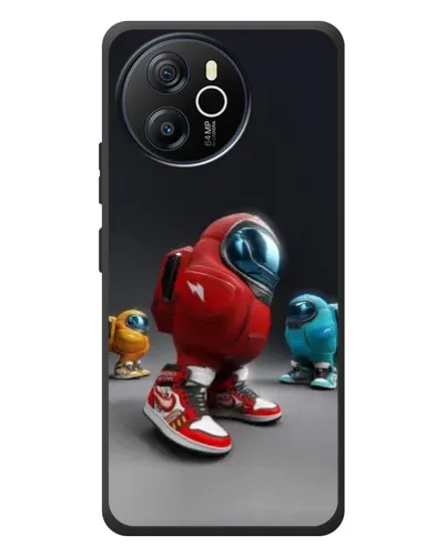 Чехол для Blackview Oscal Tiger 12 с картинкой «Among Us — 3D стиль»