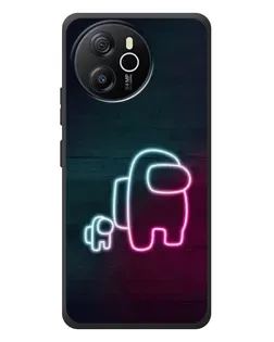 Чехол для Blackview Oscal Tiger 12 с картинкой «Among Us неон-арт» Чехол для Blackview Oscal Tiger 12 с картинкой «Among Us неон-арт»