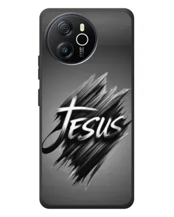 Чехол для Blackview Oscal Tiger 12 с картинкой «Надпись Jesus Graffiti»