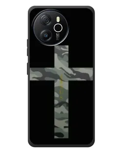 Чехол для Blackview Oscal Tiger 12 с картинкой «Милитари Крест»