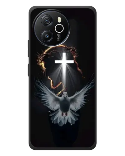Чехол для Blackview Oscal Tiger 12 с картинкой «Голубь и Свет»