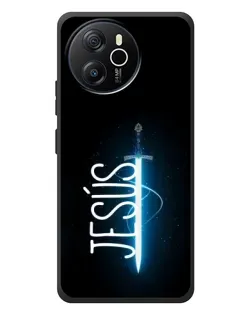Чехол для Blackview Oscal Tiger 12 с картинкой «Меч Духа Jesus»