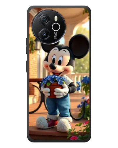 Чехол для Blackview Oscal Tiger 12 с картинкой «Микки садовод»