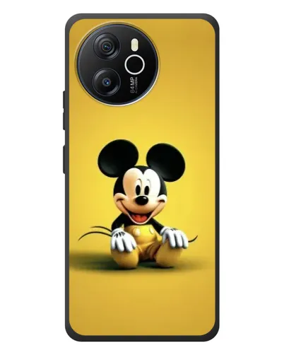 Чехол для Blackview Oscal Tiger 12 с картинкой «Микки на желтом»