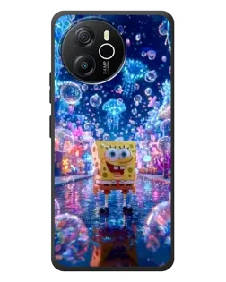Чехол для Blackview Oscal Tiger 12 с картинкой «Неоновый океан»