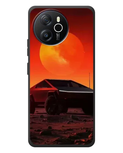 Чехол для Blackview Oscal Tiger 12 с картинкой «Cybertruck на Марсе» Чехол для Blackview Oscal Tiger 12 с картинкой «Cybertruck на Марсе»