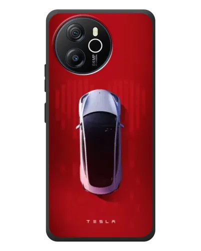 Чехол для Blackview Oscal Tiger 12 с картинкой «Tesla Top View» Чехол для Blackview Oscal Tiger 12 с картинкой «Tesla Top View»