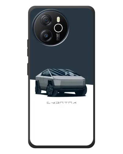 Чехол для Blackview Oscal Tiger 12 с картинкой «Серебристый Cybertruck Tesla» Чехол для Blackview Oscal Tiger 12 с картинкой «Серебристый Cybertruck Tesla»