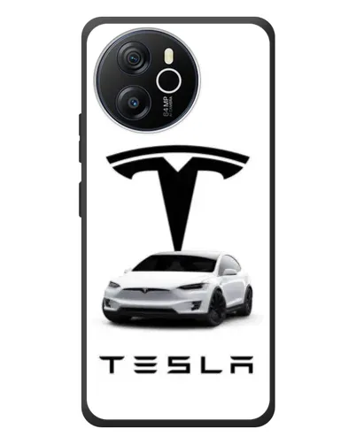 Чехол для Blackview Oscal Tiger 12 с картинкой «Tesla White Style» Чехол для Blackview Oscal Tiger 12 с картинкой «Tesla White Style»