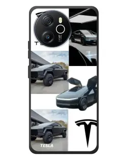 Чехол для Blackview Oscal Tiger 12 с картинкой «Коллаж Cybertruck Tesla» Чехол для Blackview Oscal Tiger 12 с картинкой «Коллаж Cybertruck Tesla»