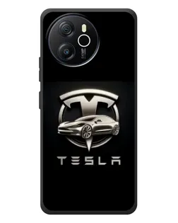Чехол для Blackview Oscal Tiger 12 с картинкой «Tesla — серебристое авто» Чехол для Blackview Oscal Tiger 12 с картинкой «Tesla — серебристое авто»