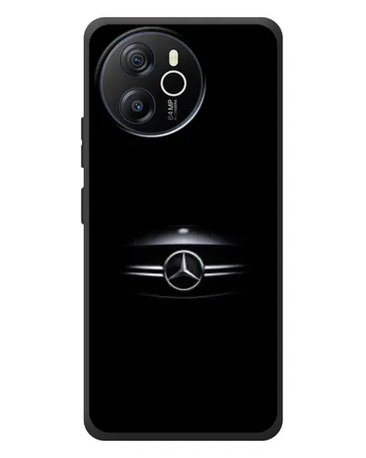 Чехол для Blackview Oscal Tiger 12 с картинкой «Mercedes — абстрактные линии»