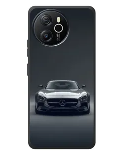 Чехол для Blackview Oscal Tiger 12 с картинкой «Mercedes на черном»