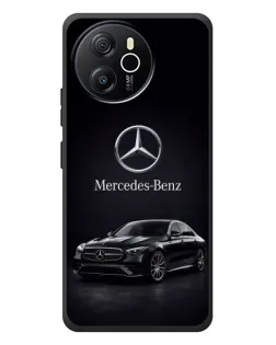 Чехол для Blackview Oscal Tiger 12 с картинкой «Mercedes — решетка радиатора»