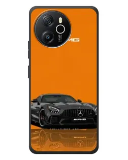 Чехол для Blackview Oscal Tiger 12 с картинкой «Оранжевый Mercedes AMG»