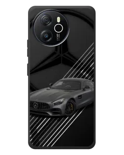 Чехол для Blackview Oscal Tiger 12 с картинкой «Mercedes AMG — графика»