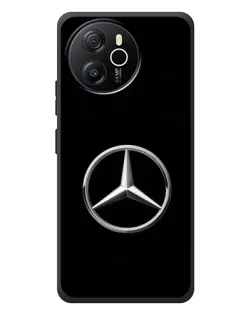 Чехол для Blackview Oscal Tiger 12 с картинкой «Mercedes классический лого»