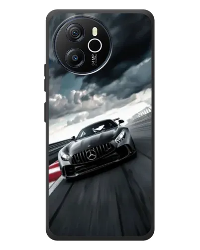 Чехол для Blackview Oscal Tiger 12 с картинкой «Гоночный Mercedes AMG»