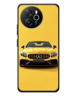 Чехол для Blackview Oscal Tiger 12 с картинкой «Желтый Mercedes GT»