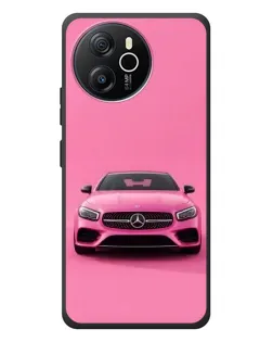 Чехол для Blackview Oscal Tiger 12 с картинкой «Розовый Mercedes AMG»