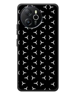 Чехол для Blackview Oscal Tiger 12 с картинкой «Mercedes паттерн звезд»