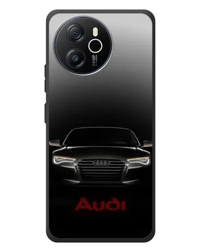 Чехол для Blackview Oscal Tiger 12 с картинкой «Audi — градиентный контур»