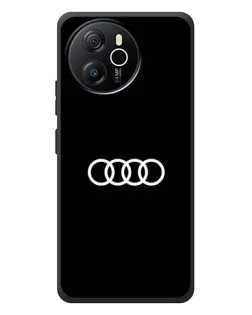 Чохол для Blackview Oscal Tiger 12 з картинкою «Audi White Logo» Чохол для Blackview Oscal Tiger 12 з картинкою «Audi White Logo»