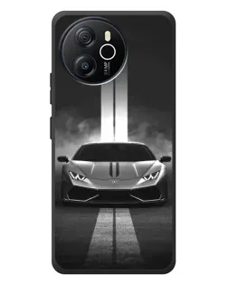 Чехол для Blackview Oscal Tiger 12 с картинкой «Lamborghini симметрия дорог»