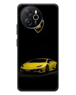 Чехол для Blackview Oscal Tiger 12 с картинкой «Lamborghini желтый акцент»