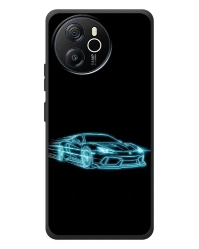 Чехол для Blackview Oscal Tiger 12 с картинкой «Неоновый контур Lamborghini» Чехол для Blackview Oscal Tiger 12 с картинкой «Неоновый контур Lamborghini»