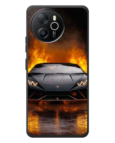 Чехол для Blackview Oscal Tiger 12 с картинкой «Lamborghini в огне» Чехол для Blackview Oscal Tiger 12 с картинкой «Lamborghini в огне»