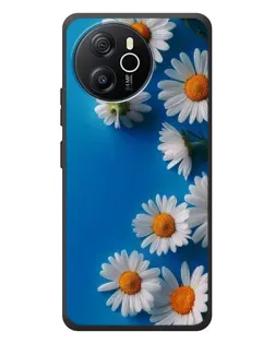 Чехол для Blackview Oscal Tiger 12 с картинкой «Белоснежные маргаритки»