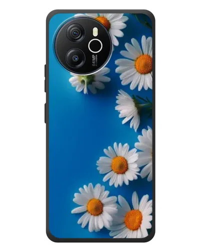 Чехол для Blackview Oscal Tiger 12 с картинкой «Белоснежные маргаритки»