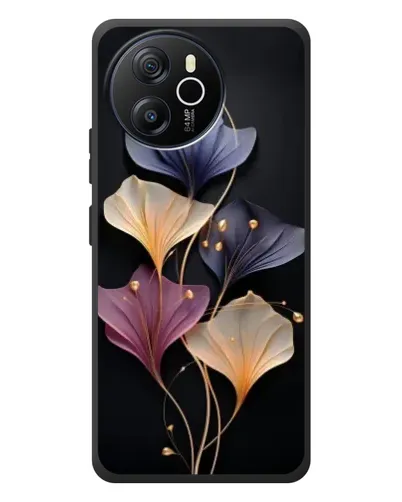 Чехол для Blackview Oscal Tiger 12 с картинкой «Лиловые цветы грации»