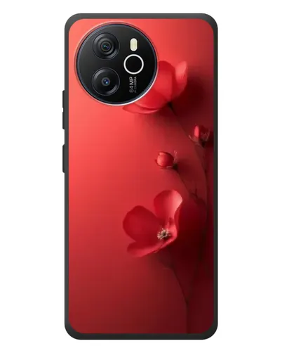 Чехол для Blackview Oscal Tiger 12 с картинкой «Маковые соцветия»