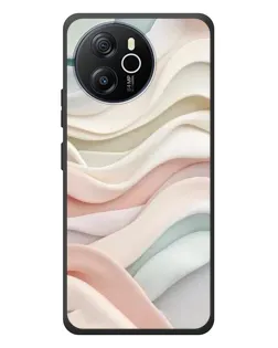 Чехол для Blackview Oscal Tiger 12 с картинкой «Пастельные нежные волны»